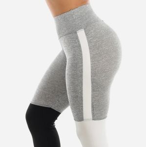 Women's Activewear Colorblock Grey Leggings